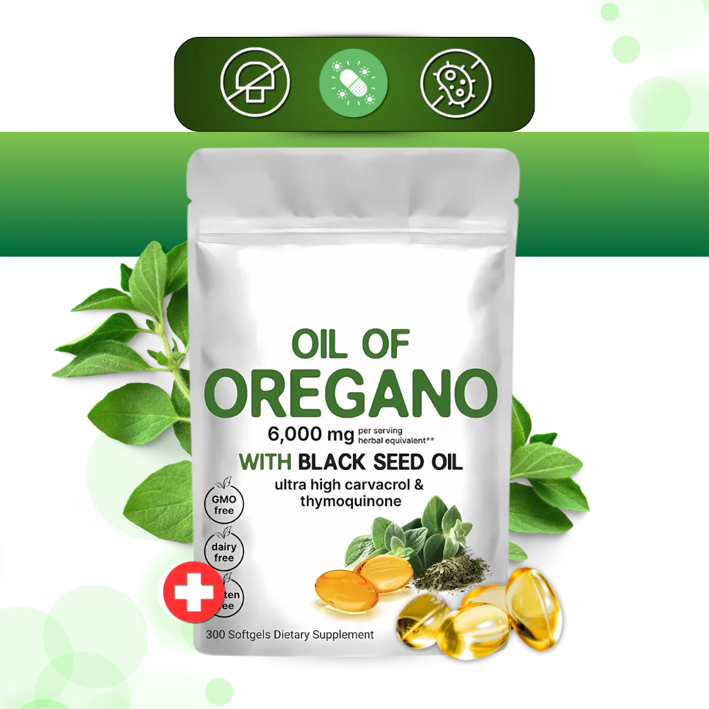 Cápsulas Blandas de Aceite de Orégano