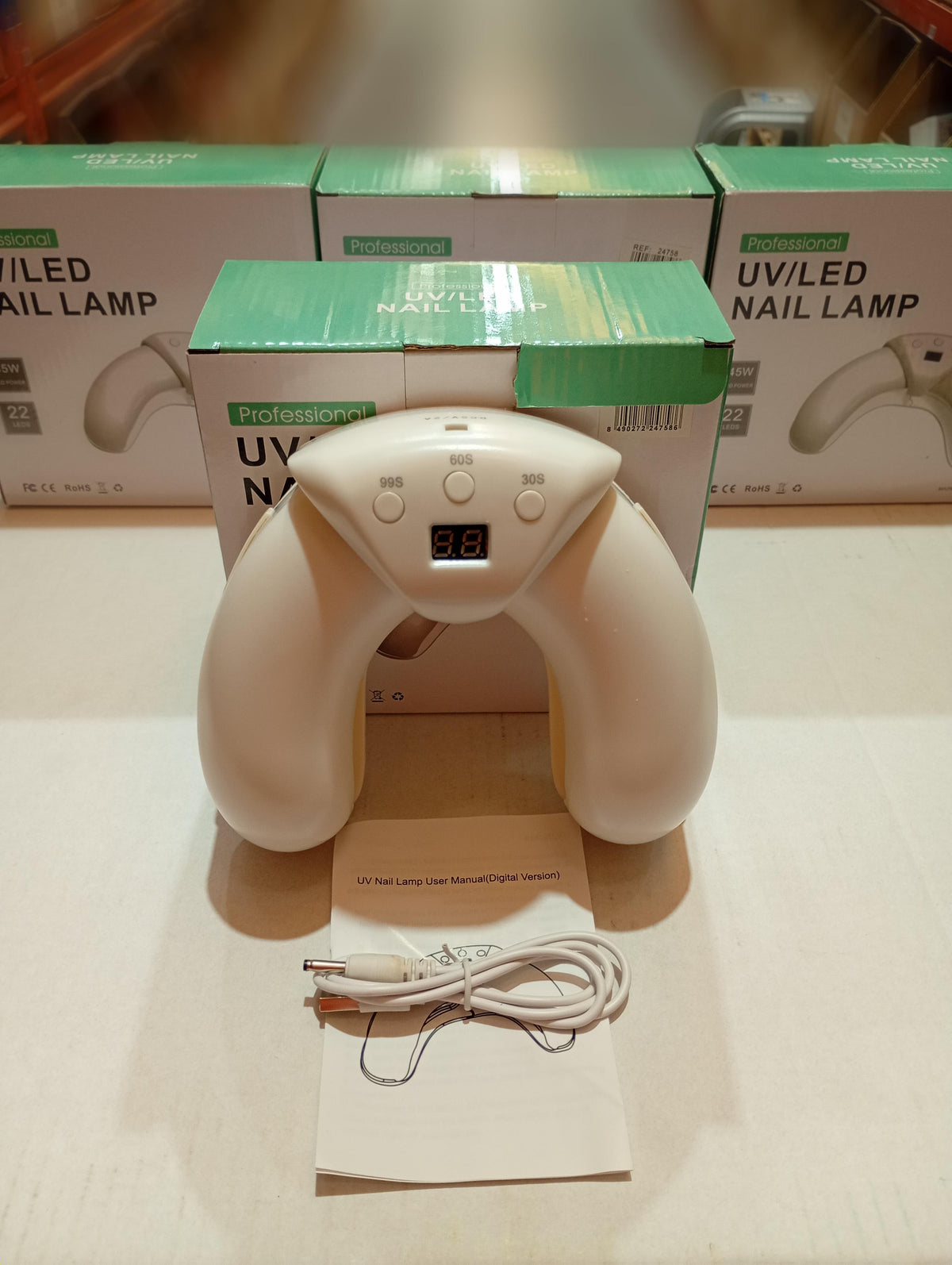 Dispositivo de Luz para el Cuidado de Uñas del Pie