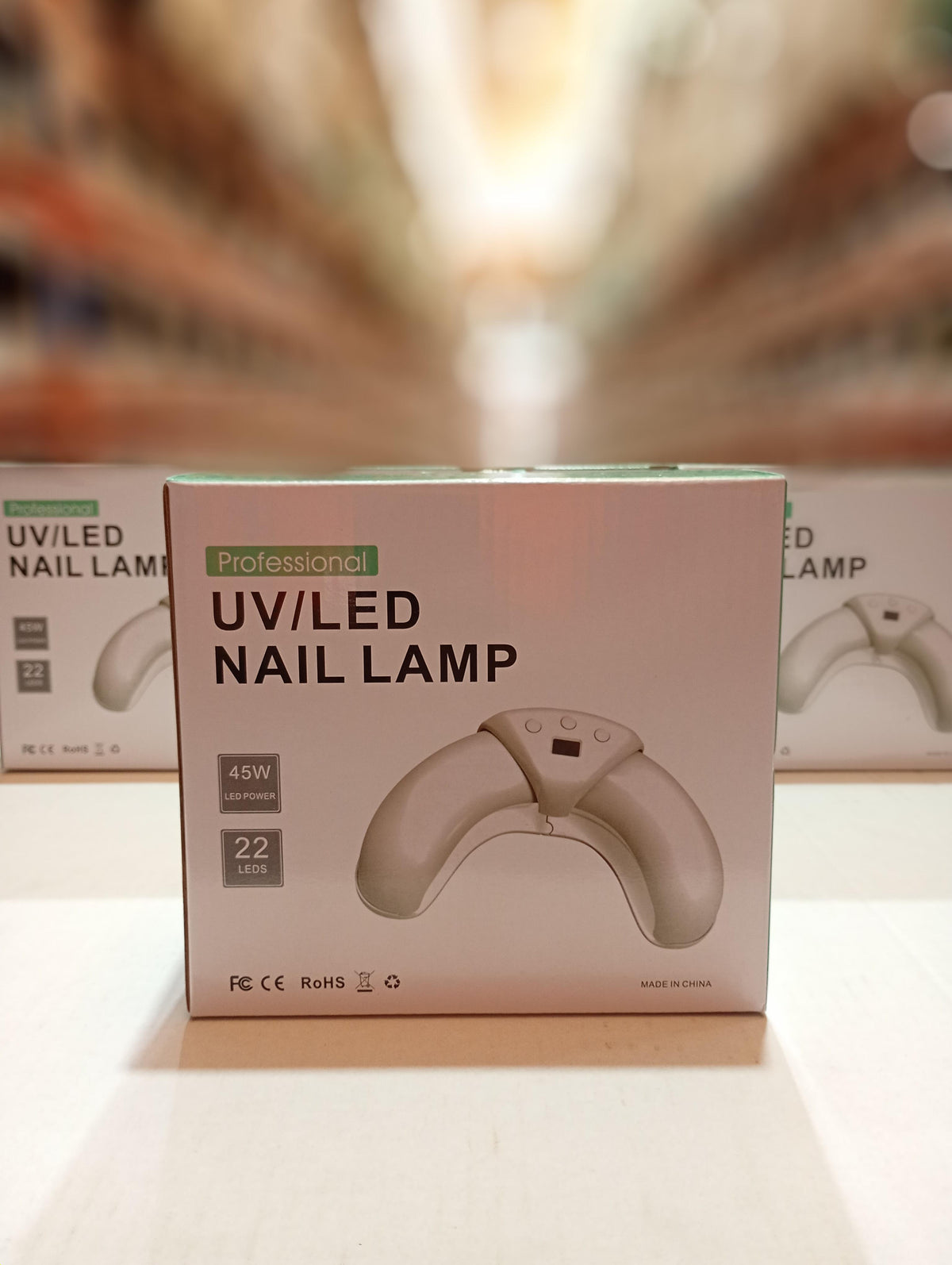 Dispositivo de Luz para el Cuidado de Uñas del Pie